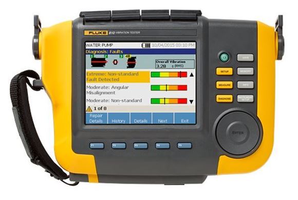 لرزش سنج fluke 810