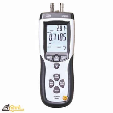 دستگاه اندازه گیری فشار و جریان هوا DT-8920 دستگاه اندازه گیری فشار و جریان هوا DT-8920